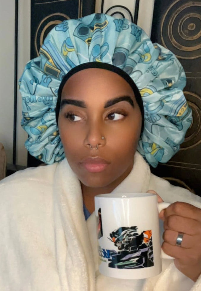 Luv Of My Lyfe shower cap