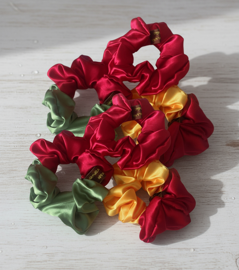 Jollae Holly scrunchies