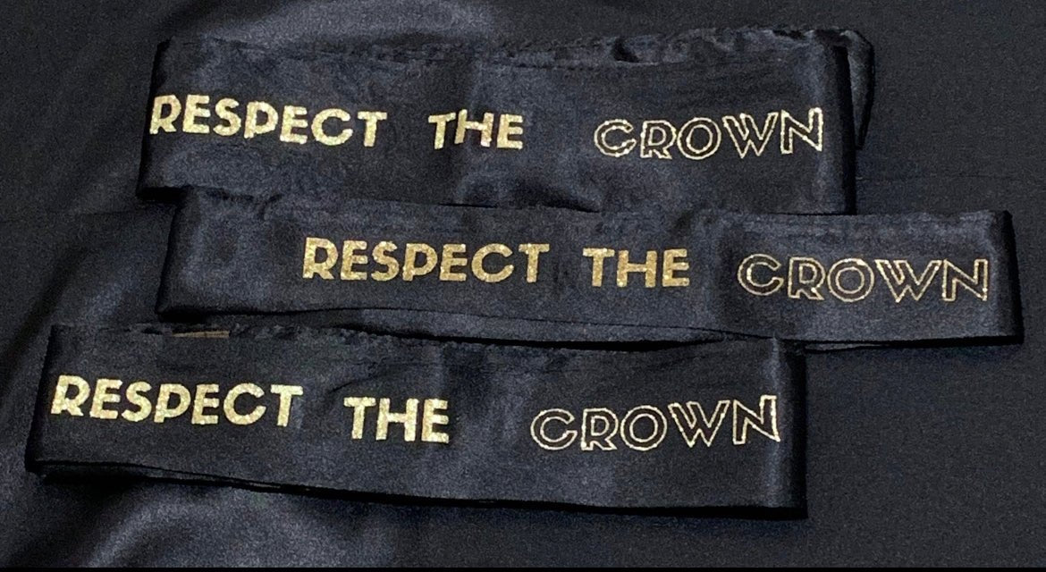 Respect The Crown eslay/eband - NaturallyFed apparel